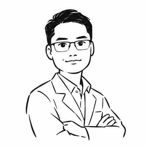 Sketch portrait of Viet Han Vo